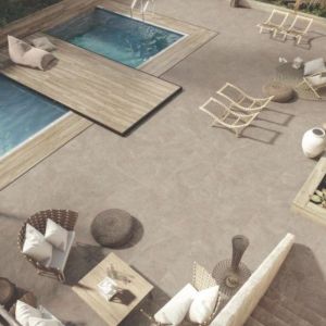 Keramische Tegel GeoCeramica® 60x60x4 cm Aura Sand