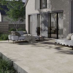 Keramische Tegel GeoCeramica® 60x60x4 cm Marmostone Beige