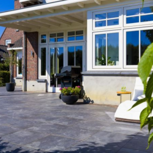 Keramische Tegel GeoCeramica® 60x60x4 cm Marmostone Grey