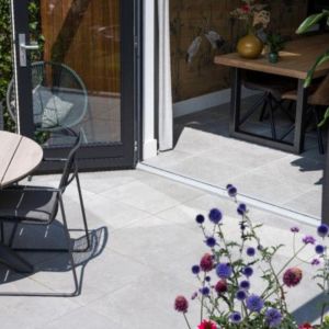 Keramische Tegel GeoCeramica® 60x60x4 cm Motion Iron