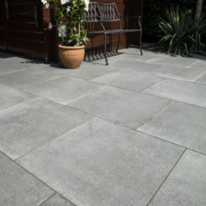 Keramische Tegel GeoCeramica® 60x60x4 cm Roccia Carbon