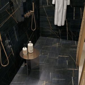 Keramische Tegel GeoCeramica® 60x60x4 cm Saint Laurent Noir