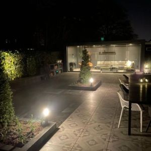 Keramische Tegel GeoCeramica® 60x60x4 cm Symbol Block Smoke