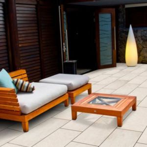 Keramische Tegel GeoCeramica® 80x40x4 cm Fiordi Sand