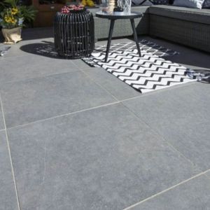 Keramische Tegel GeoCeramica® 80x80x4 cm Impasto Grigio