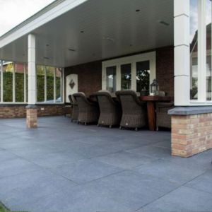 Keramische Tegel GeoCeramica® 80x80x4 cm Lava Slate