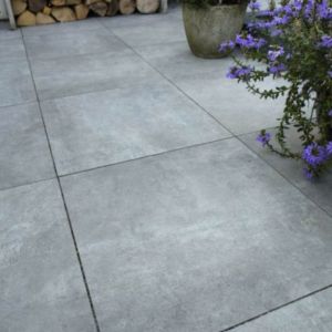 Keramische Tegel GeoCeramica® topplaat 60x60x1 cm Evoque Greige