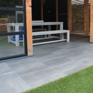 Keramische Tegel Kera Twice 60x60x4,8 cm Cerabeton Gold