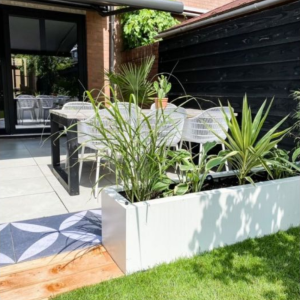 Keramische Tegel Kera Twice 60x60x4,8 cm Flower Lotus