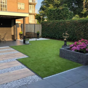 Keramische Tegel Kera Twice 60x60x4,8 cm Moonstone Black