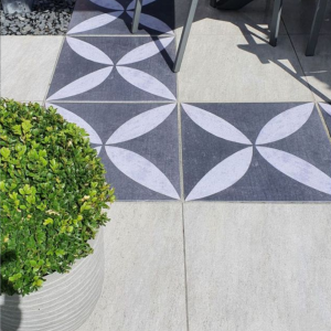 Keramische Tegel Kera Twice 60x60x4,8 cm Moonstone Grey