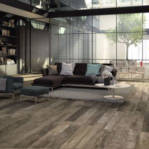 Keramische Tegel Mirage 120x20x2 cm Noon Ember