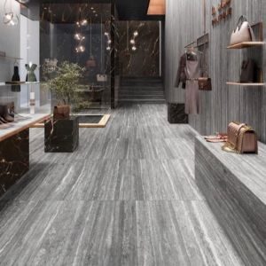 Keramische Tegel Mirage 120x60x2 cm Elysian Travertino Dark
