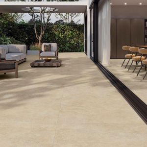 Keramische Tegel SolidPro 100x100x2 cm Crassana Beige