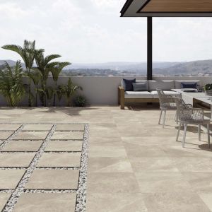 Keramische Tegel SolidPro 60x60x2 cm Maverick Bone