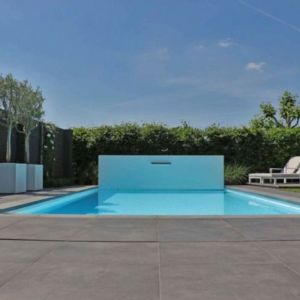 Keramische Tegel SolidSquare 60x60x2 cm Puzzolata Nero