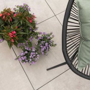 Keramische Tegel SolidSquare 60x60x3 cm Puzzolato Smoke