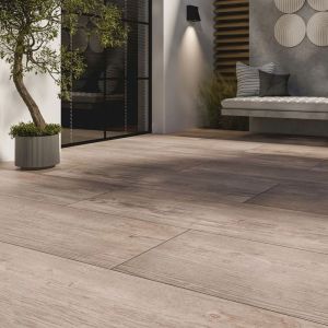 Keramische Tegel "TRE" 40x120x3 cm Woodlook Ronco Light