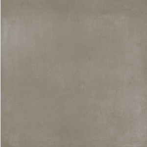 Bovenaanzicht van de TriaGres Craft Taupe keramische terrastegel, een 60x60x3 cm tegel met een moderne betonlook in een warme taupekleur.