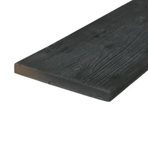 TimberTouch® kantplank Old 240x15x1,5 cm Charcoal Grey