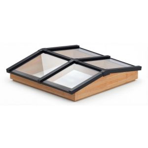 Lichtstraat Zadeldak 1530 mm, 1536 mm diep incl. gelaagd isolatieglas en profielen product
