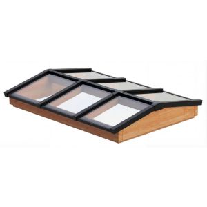 Lichtstraat Zadeldak 2264 mm, 1536 mm diep incl. gelaagd isolatieglas en profielen product