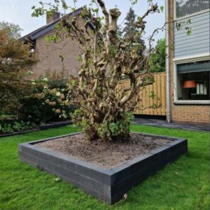 Linea 10x10x60 cm Antraciet