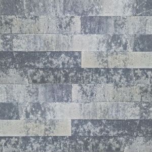 Linea 10x10x60 cm Grijs/Zwart
