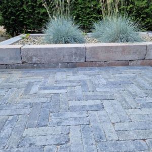 Linea Getrommeld 15x15x60 cm Tricolore