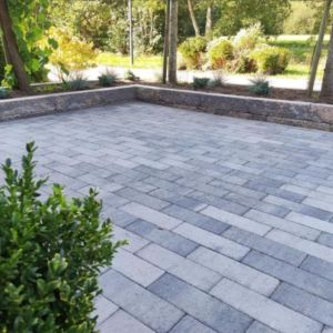 Longstone Opritsteen 31,5x10,5x7 cm Grijs/Zwart