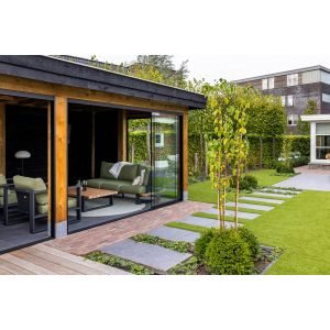 CeraQuattro® Bari 60x60x4 cm Antracite