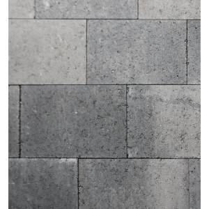 Metro Vlaksteen 20x30x4 cm Grijs-Zwart