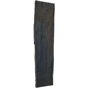 Natuursteen Decoplaat Leisteen 200 cm Premium Black Pillar