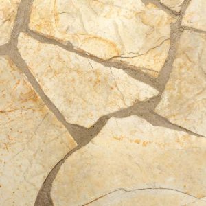 Oprey Natuursteen Flagstones 2-4 cm Bourgogne (Geel)