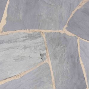 Oprey Natuursteen Flagstones 2,5-4 cm Kandla Grey (Grijs)