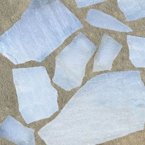 Natuursteen Flagstones 3 cm Kwartsiet Glacier Silver
