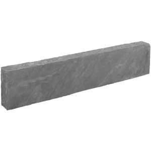 Natuursteen Opsluitband Handgekapt Kwartsiet 100x20x6-8 cm Kandla Grey