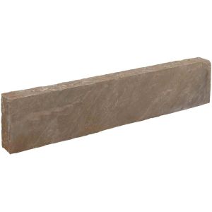 Natuursteen Opsluitband Handgekapt Kwartsiet 100x20x6-8 cm Kandla Multicolor
