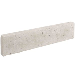 Natuursteen Opsluitband Travertin 100x20x6 cm Ivory Cream