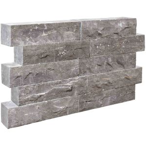 Natuursteen Palissade Chinees Hardsteen 50x12x12 cm Spotted Bluestone