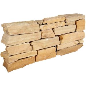 Natuursteen Stapelblokken 10-14 cm Bourgogne Geel (Kist á 1550 kg)