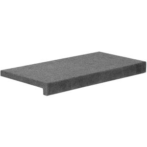Natuursteen Zwembadrand Graniet 60x30x5/2,5 cm Tibet Dark Grey (90° kant)