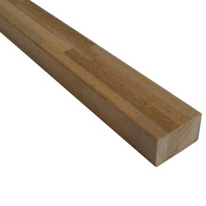 Onderbalk Bangkirai Premium(Gelamineerd Fingerjoint) Glad - FCQ - 40x60 mm - Lengte 390 cm