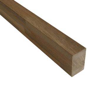 Onderbalk Bangkirai Premium(Gelamineerd Fingerjoint) Glad - FCQ - 40x60 mm - Lengte 390 cm