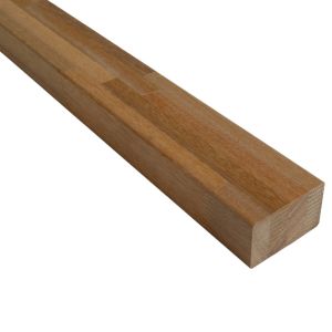 Onderbalk Hardwood Selection (Gelamineerd Fingerjoint) Glad - FCQ FSC®100% - 40x60 mm - Lengte 390 cm