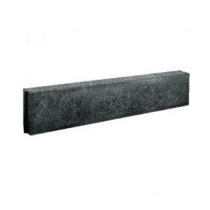 Opsluitband 8x20x100 cm Antraciet