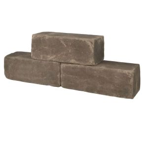 Palinoblock 15x15x60 cm Taupe getrommeld