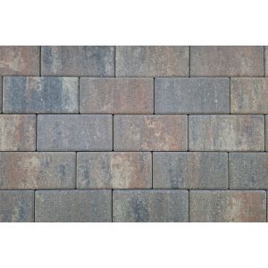 Patio betonstraatsteen 6 cm tricolore TOP (met mini facet)