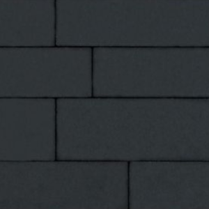 Patio straight banenverband exclusive 7 cm black