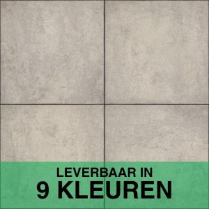 Mbi Trippel T Terrastegel 60x60x4 Beige Nuance. Leverbsar in 9 kleuren